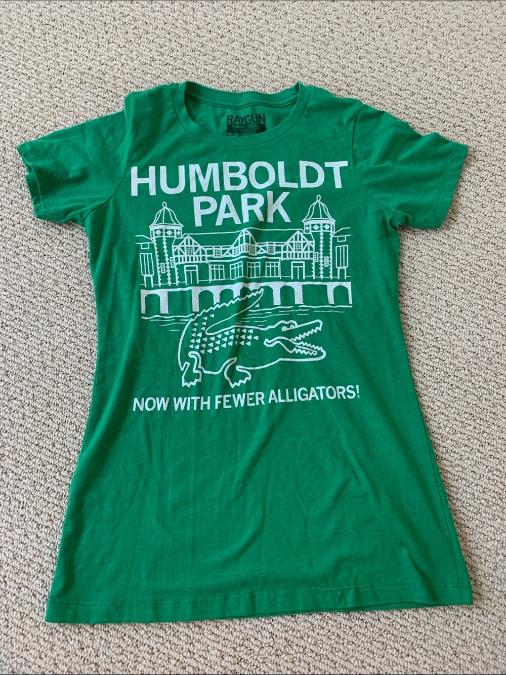 Raygun Humboldt Park Green Graphic Tee - Short Sleeve